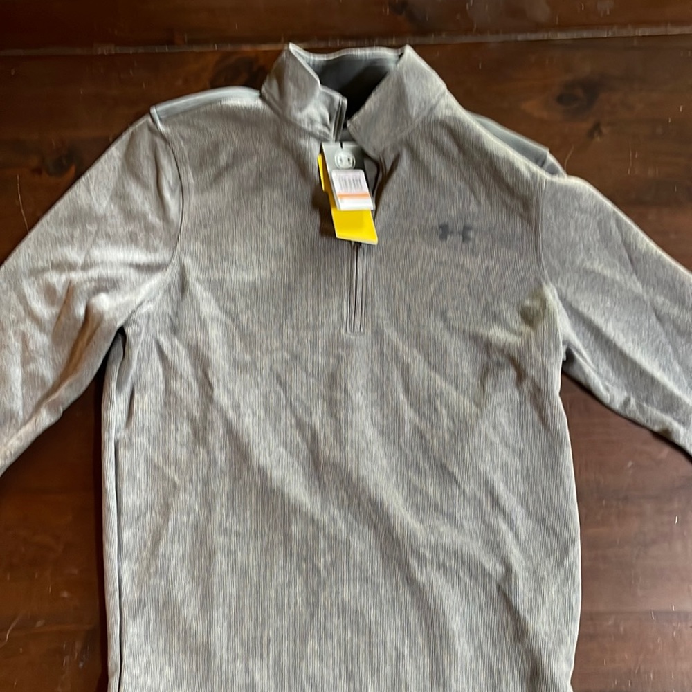 3/4 zip gray men’s pullover under armour